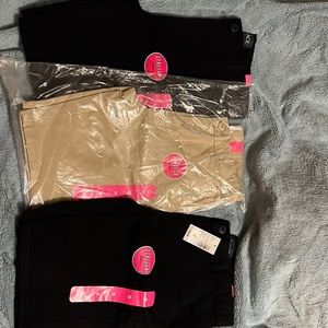 NWT Children’s Place Girls Stretch Shorts-Size 8-2 Black-1 Kakhi